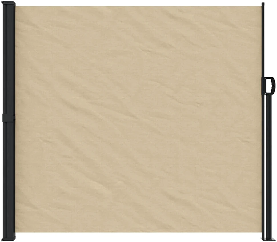 Ištraukiama šoninė markizė, smėlio spalvos, 180x300cm