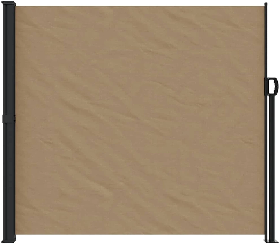 Ištraukiama šoninė markizė, taupe spalvos, 180x300cm