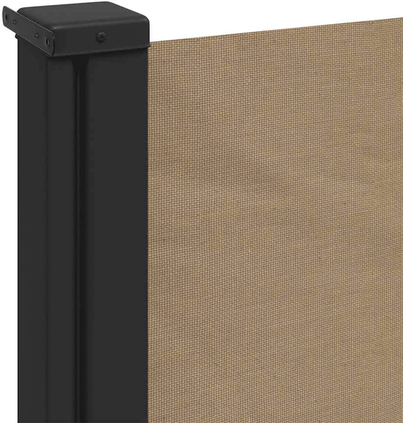 Ištraukiama šoninė markizė, taupe spalvos, 100x300cm