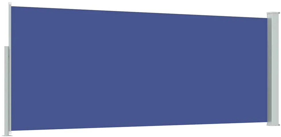 Ištraukiama šoninė pertvara, mėlyna, 120x300cm