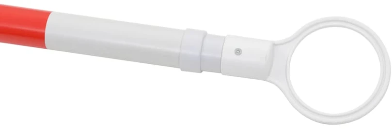 Ištraukiami kelio užtvarai, 2vnt., plastikas, 116–197cm