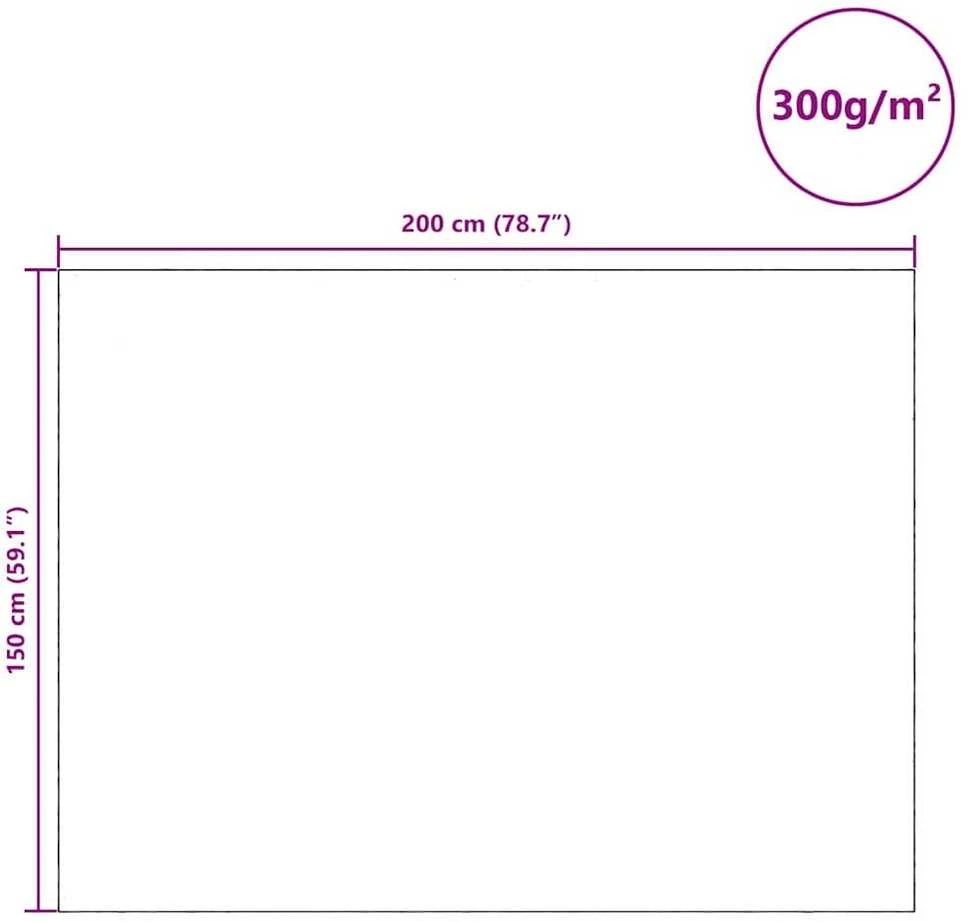 Krovinių antklodės 10 vnt. Pilka 150 x 200 cm audinys