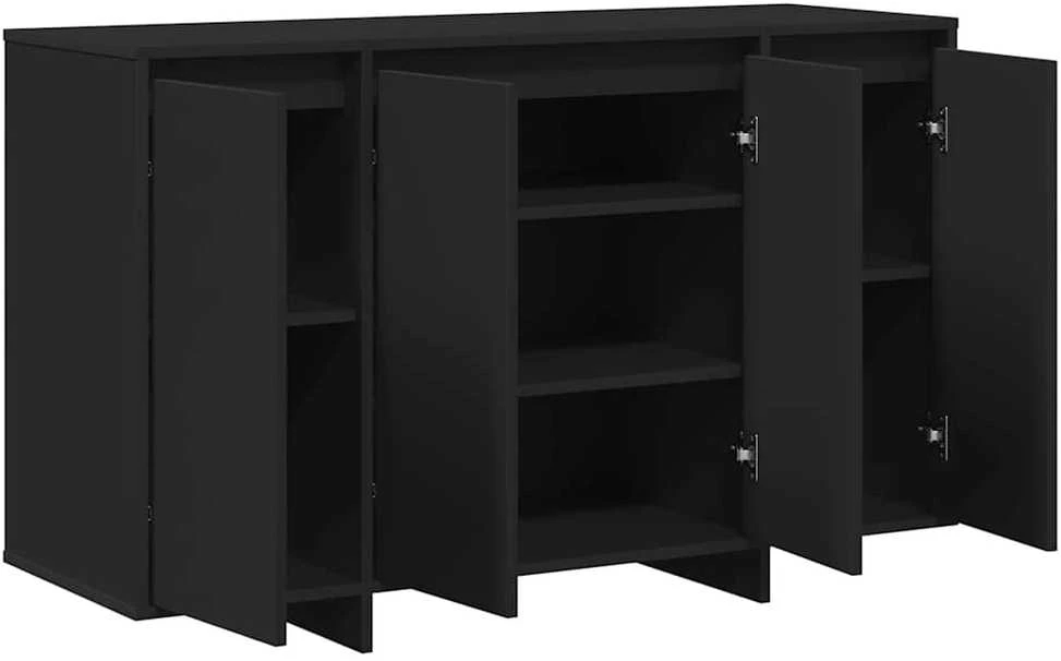 Kabalas Juoda 120 x 41 x 75 cm Apdirbta mediena