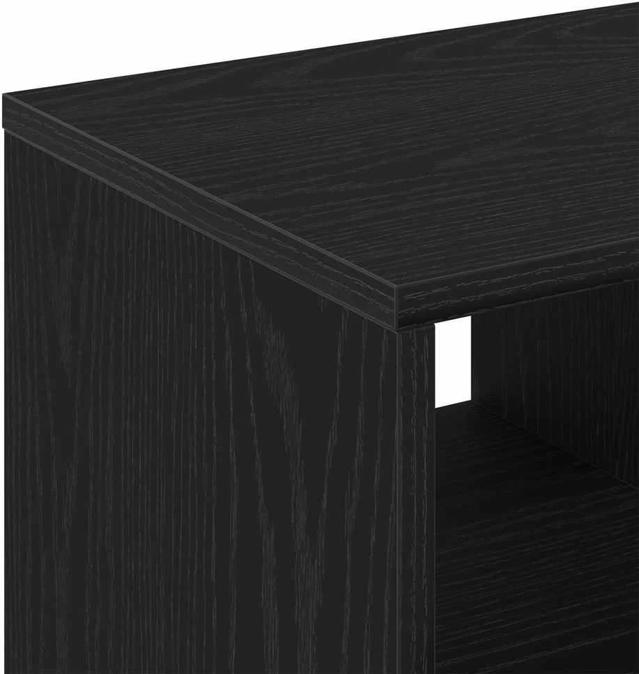 Šoninis stalas Juodas ąžuolas 50 x 30 x 50 cm Apdirbta mediena