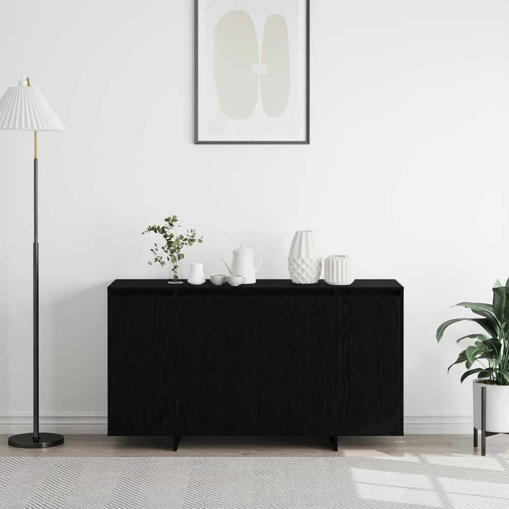 Kabalas Juodas ąžuolas 135 x 41 x 75 cm Apdirbta mediena