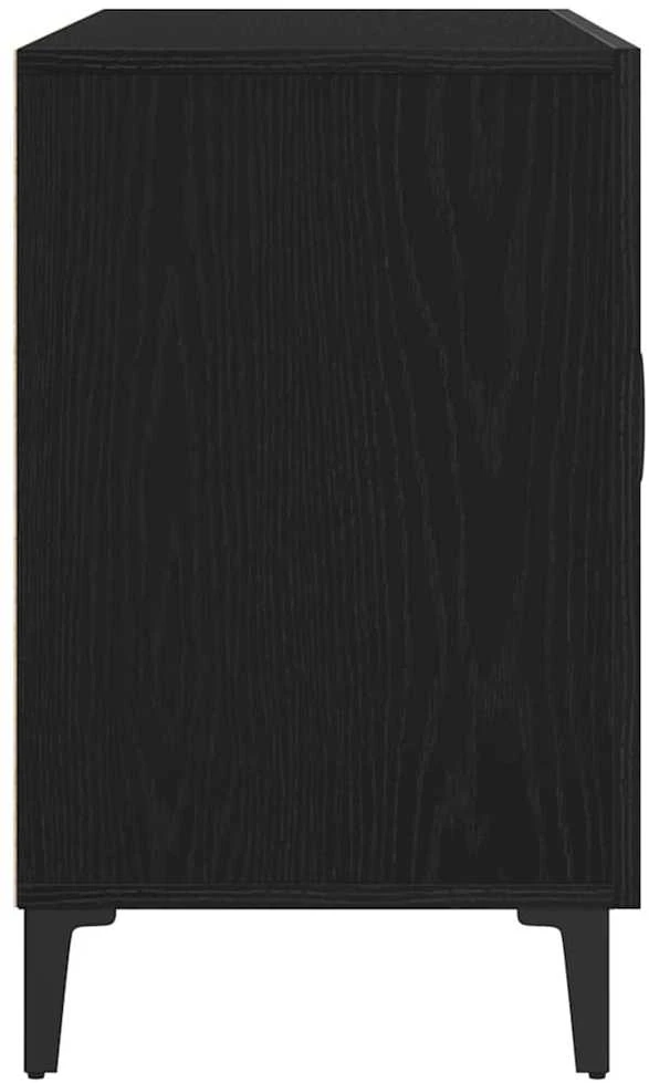 Kabalas Juodas ąžuolas 100 x 36 x 60 cm Apdirbta mediena