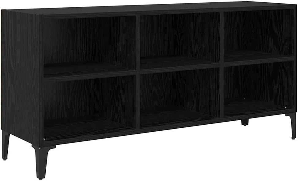 TV staliukas TV spintelių komplektas Juodas 103,5 x 30 x 50 cm