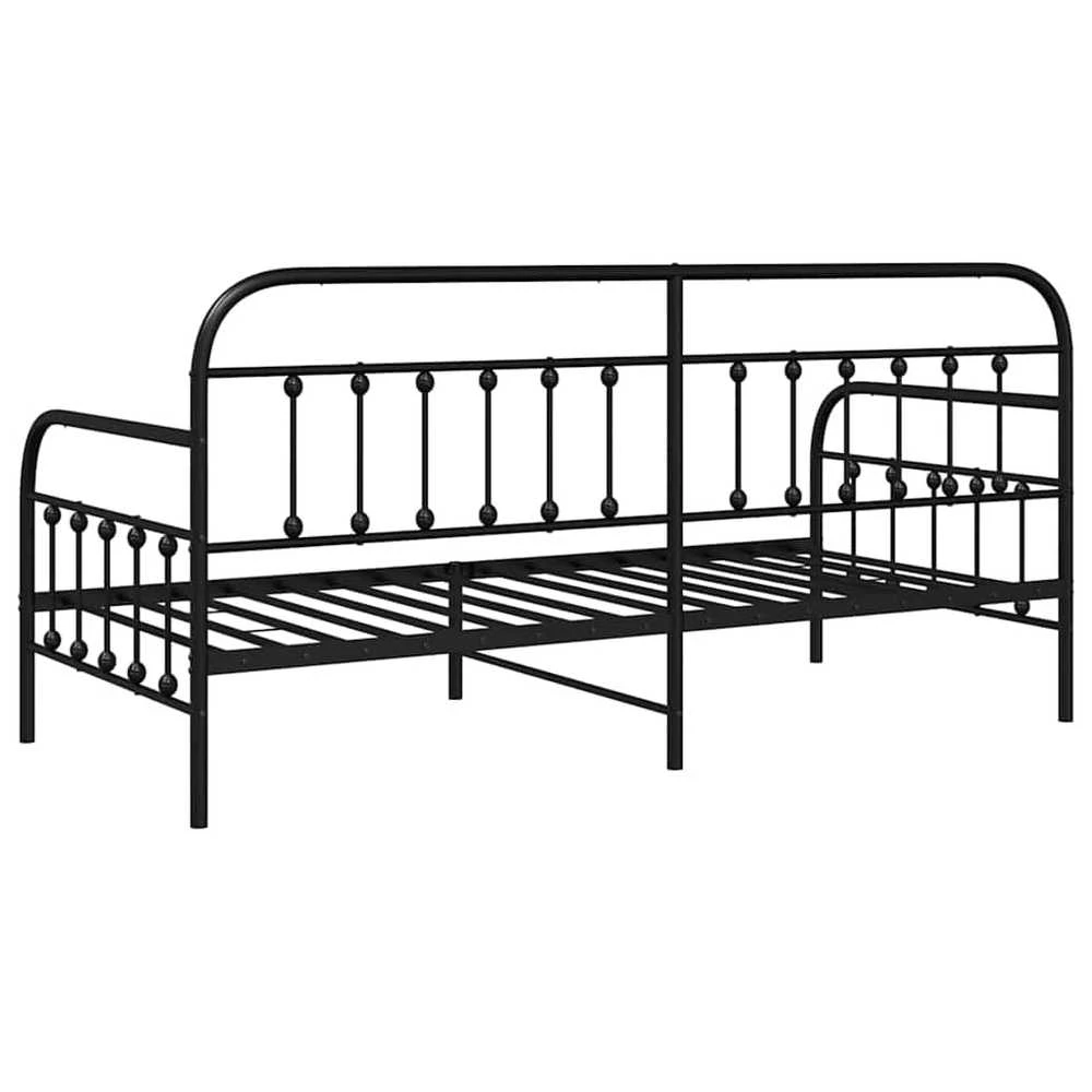 Dienos lovos rėmas Juoda 90 x 200 cm
