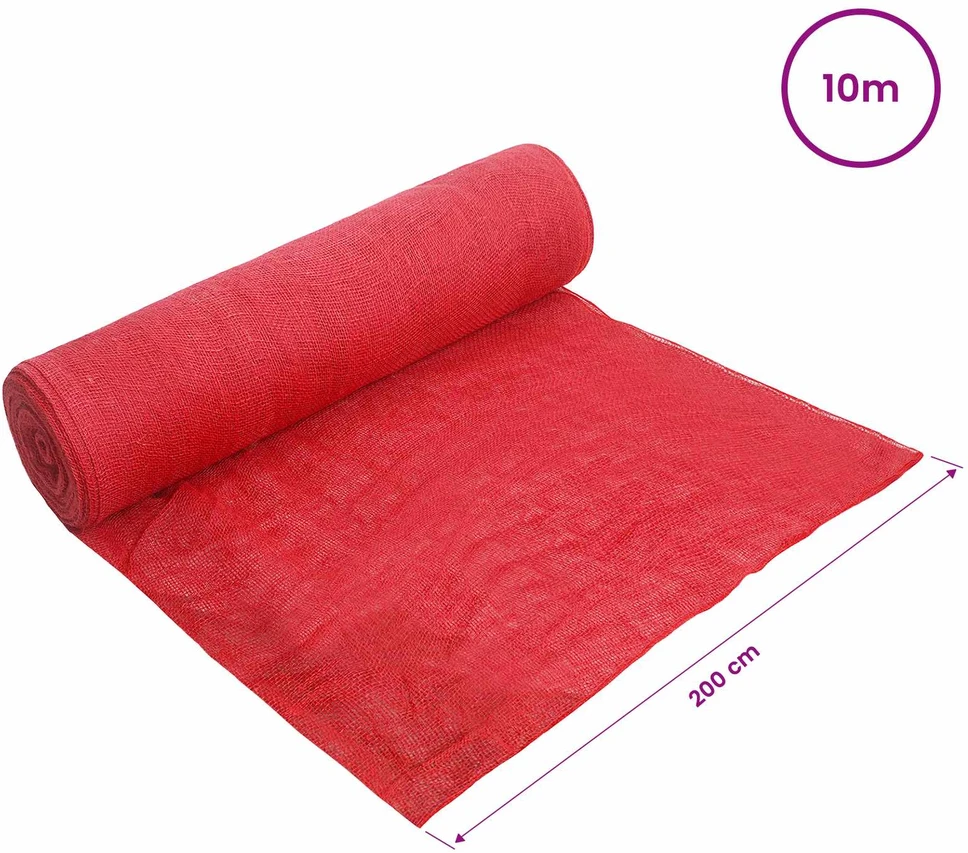 Sodo džutinis tinklas 200 cm x 10 m 180 gsm 100% Tossa Džiutas