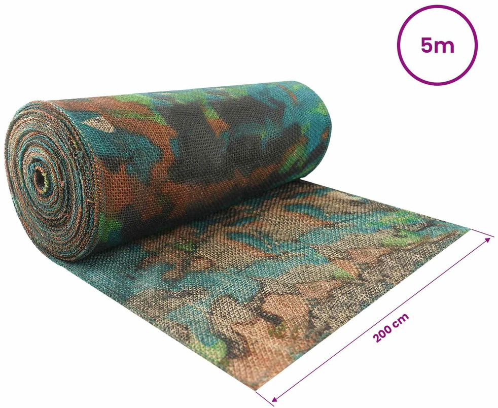 Sodo džutinis tinklas 200 cm x 5 m 280 gsm 100% Tossa Džiutas