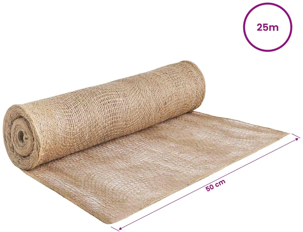 Jutos ritė 50 x 2500 cm 90 Natūrali