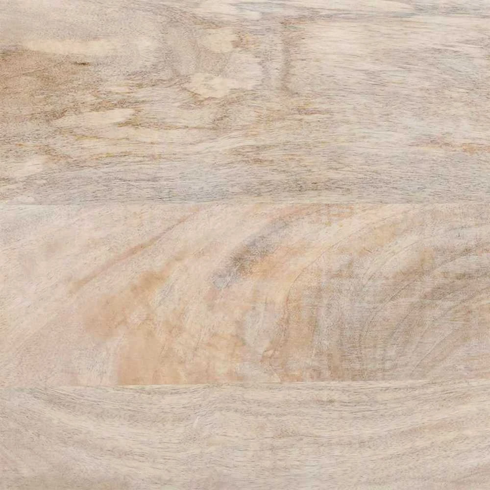 Kabalas 2 vnt. 120 x 33,5 x 75 cm mango medienos masyvas Balta