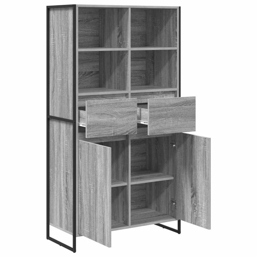 Kabalas Pilkas Sonoma 81 x 36 x 150.5 cm Apdirbta mediena