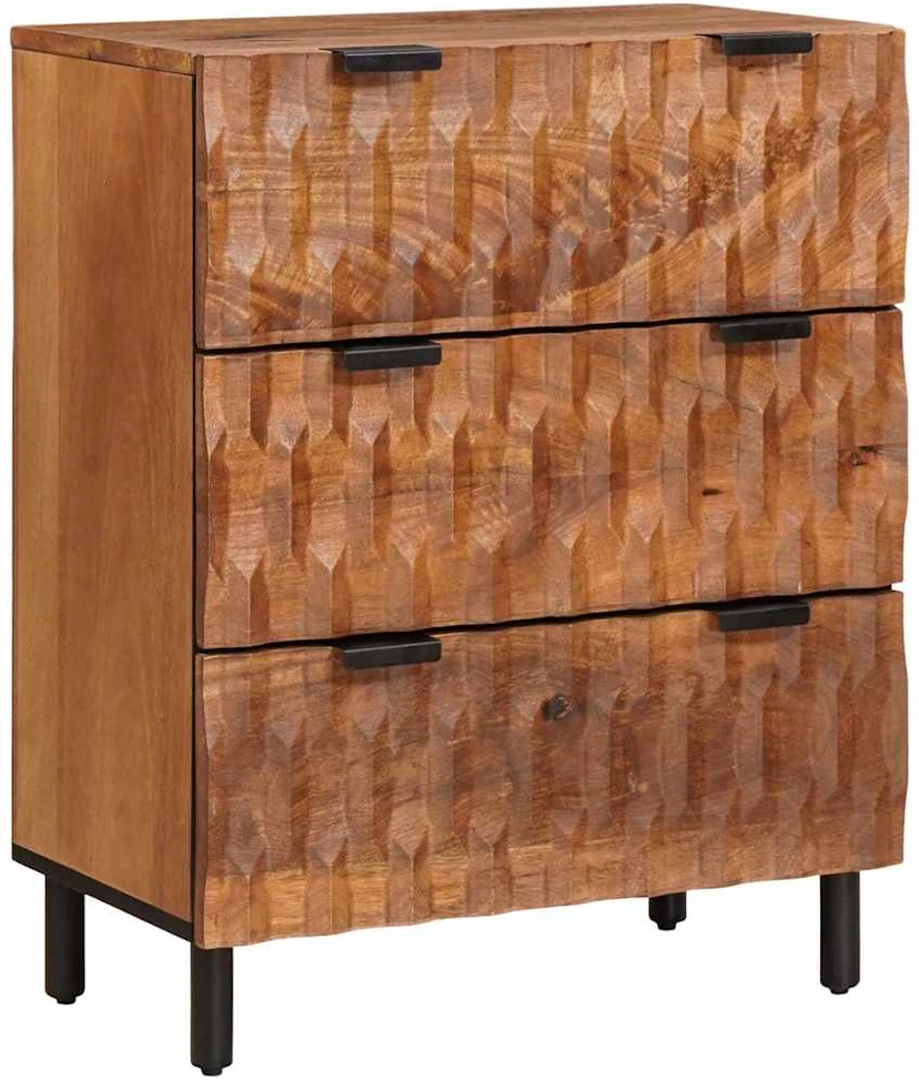Kabalas 2 vnt. 60 x 33 x 75 cm Kietas mango medis