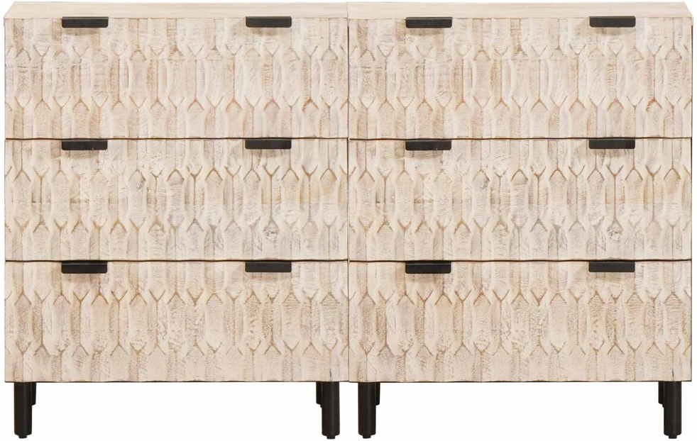 Kabalas 2 vnt. 60 x 33 x 75 cm Kietas mango medis