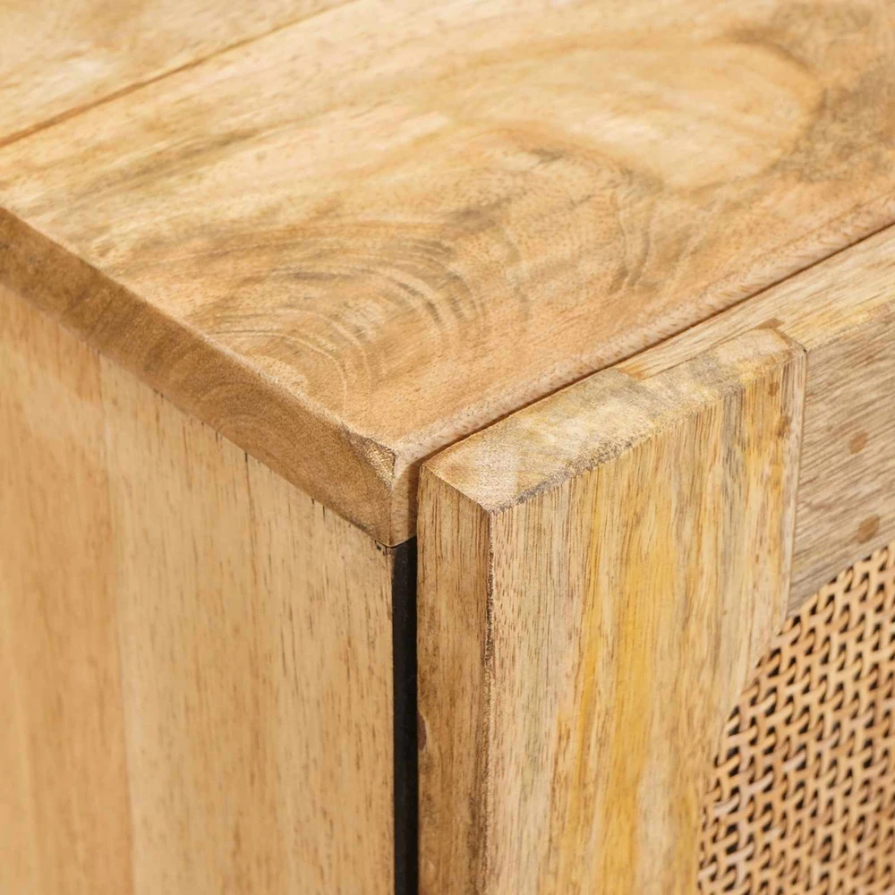 Kabalas 2 vnt. 60 x 33 x 75 cm Kietas mango medis Ruda