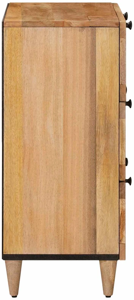 Kabalas 2 vnt. 60 x 33 x 75 cm Kietas mango medis Natūrali