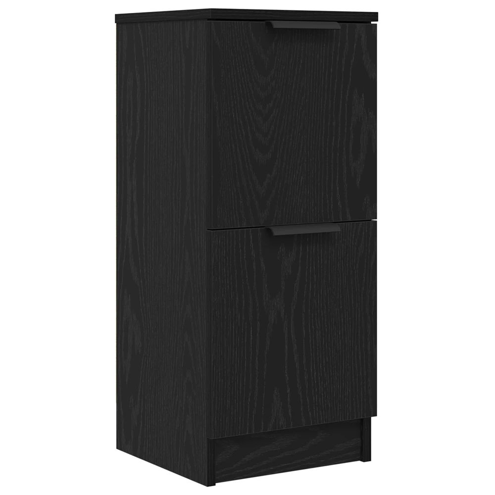 Kabalas 3 vnt. Juodas ąžuolas 120 x 30 x 70 cm Apdirbta mediena