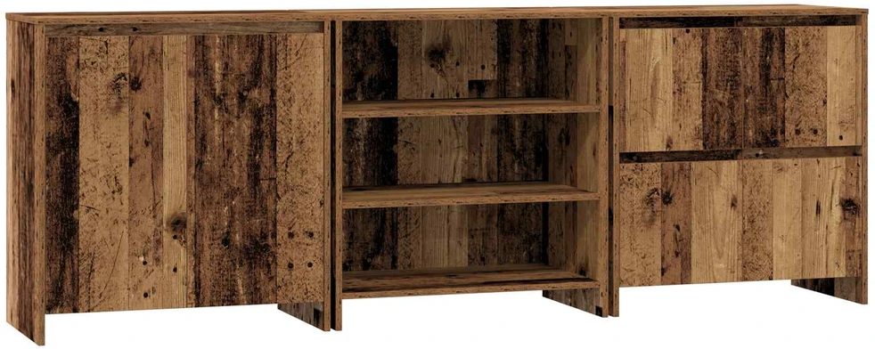 Kabalas 3 vnt. Senas medis 70 x 41 x 75 cm Apdirbta mediena