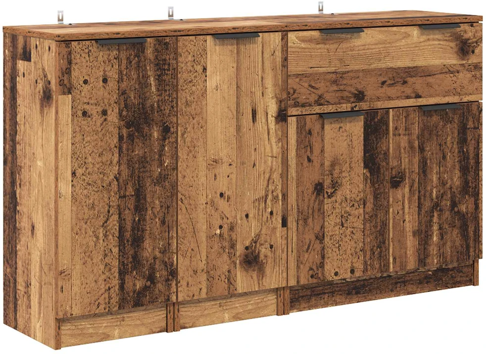 Kabalas 3 vnt. Senovinis medis 120 x 30 x 70 cm
