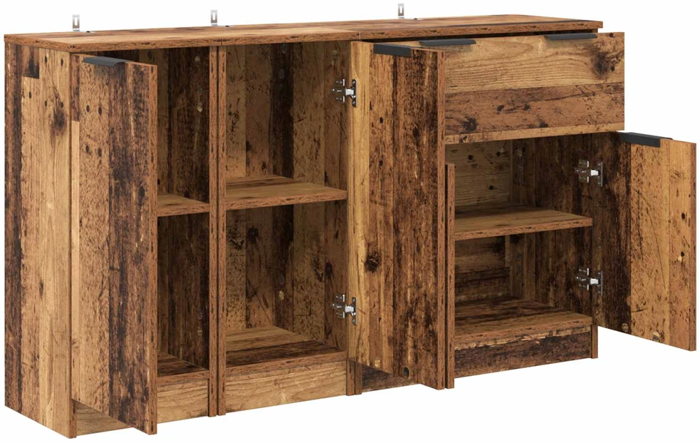 Kabalas 3 vnt. Senovinis medis 120 x 30 x 70 cm