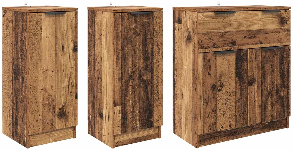 Kabalas 3 vnt. Senovinis medis 120 x 30 x 70 cm