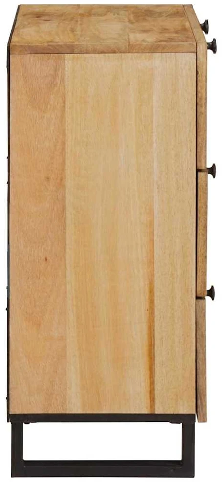 Kabalas 60 x 33 x 75 cm Kietas mango medis Ruda