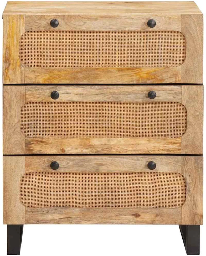 Kabalas 60 x 33 x 75 cm Kietas mango medis Ruda