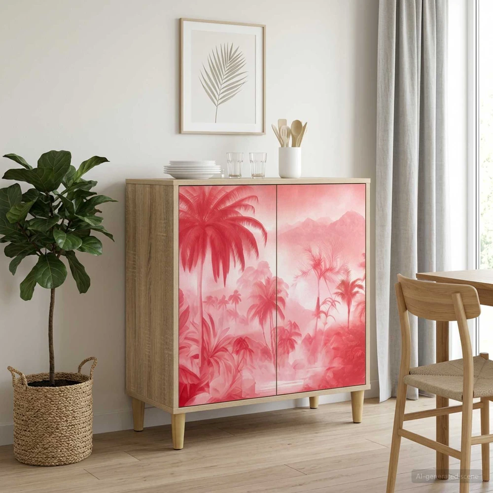 Kabalas AACHEN Sonoma ąžuolo 69 x 33 x 75 cm Apdirbta mediena