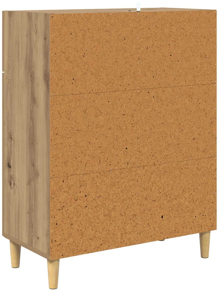 Kabalas artisano ąžuolo 34 x 69.5 x 89 cm Apdirbta mediena