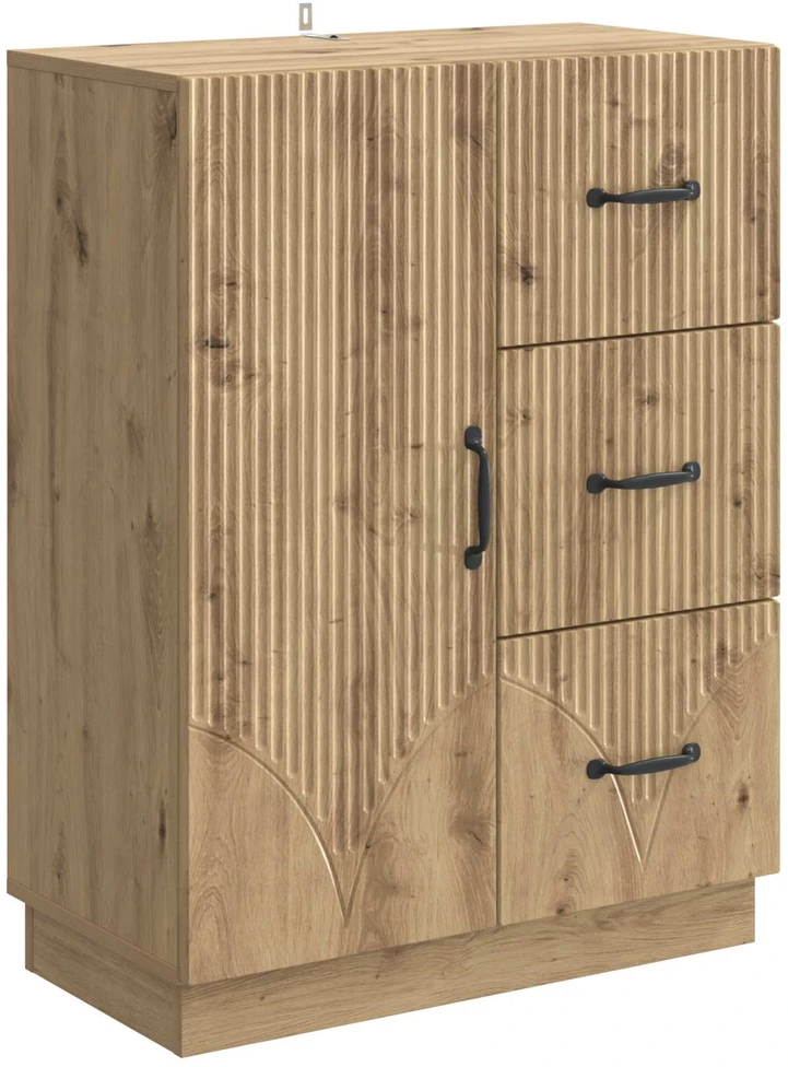 Kabalas Artisano ąžuolo 66 x 34,5 x 87 cm Apdirbta mediena