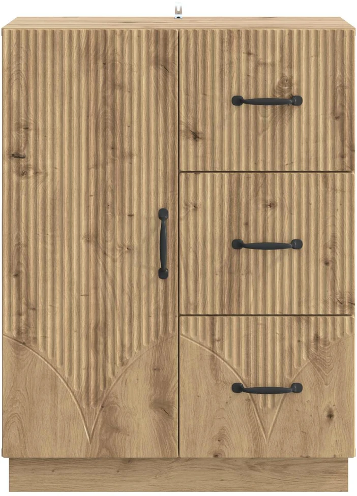 Kabalas Artisano ąžuolo 66 x 34,5 x 87 cm Apdirbta mediena
