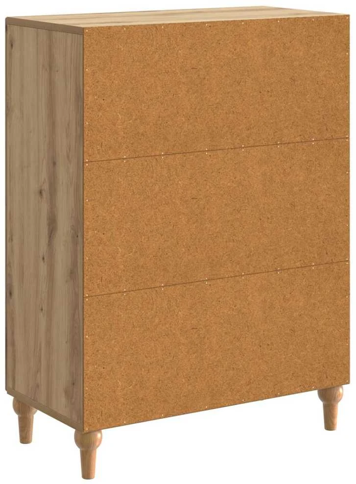 Kabalas Artisano ąžuolo 66 x 34,5 x 90 cm Apdirbta mediena
