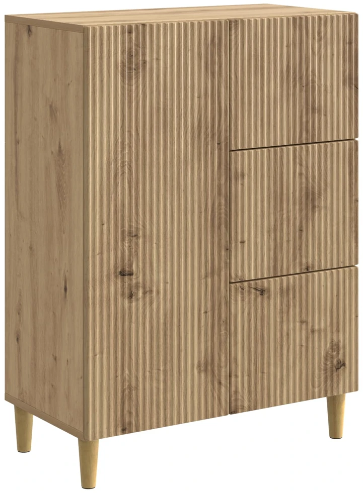 Kabalas Artisano ąžuolo 66 x 34,5 x 90 cm Apdirbta mediena