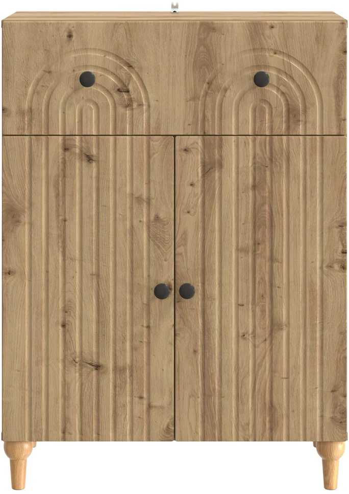Kabalas Artisano ąžuolo 66 x 34,5 x 90 cm Apdirbta mediena