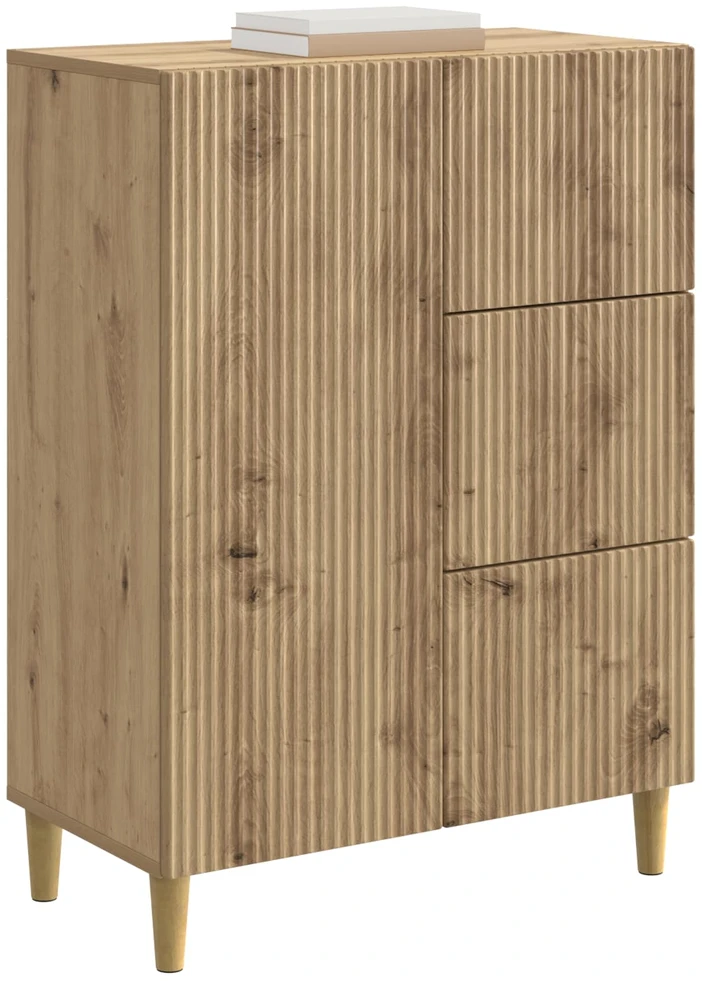Kabalas Artisano ąžuolo 66 x 34,5 x 90 cm Apdirbta mediena
