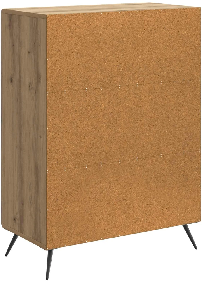 Kabalas Artisano ąžuolo 66 x 34,5 x 90 cm Apdirbta mediena