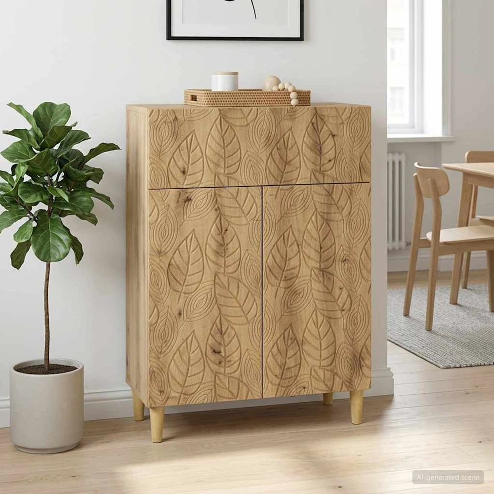 Kabalas Artisano ąžuolo 66 x 34,5 x 90 cm Apdirbta mediena