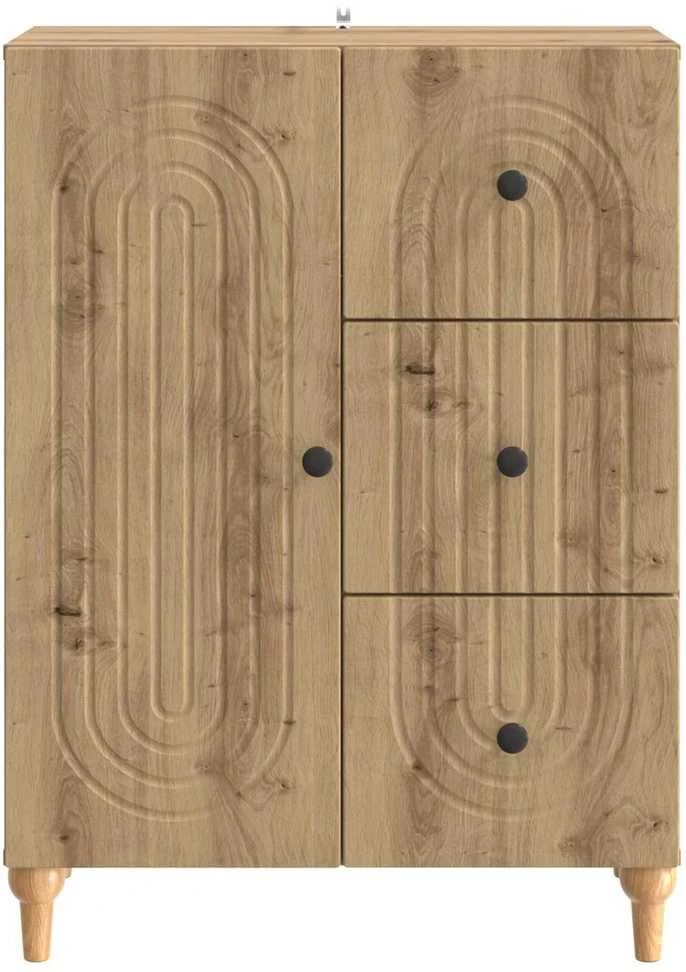 Kabalas Artisano ąžuolo 66 x 34,5 x 90 cm Apdirbta mediena