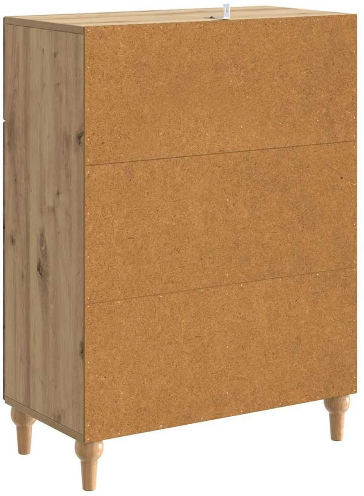 Kabalas Artisano ąžuolo 66 x 34,5 x 90 cm Apdirbta mediena
