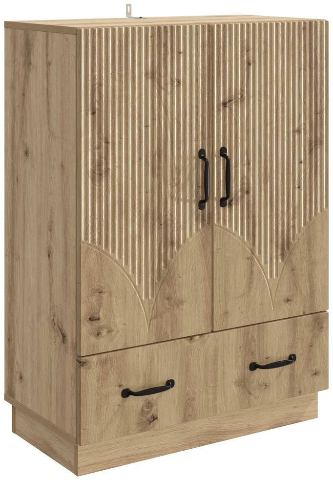 Kabalas Artisano ąžuolo 66 x 34,5 x 92 cm Apdirbta mediena