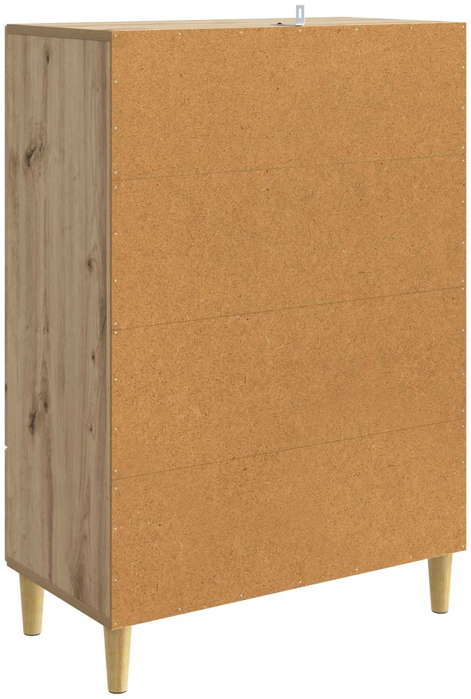Kabalas Artisano ąžuolo 66 x 34,5 x 95 cm Apdirbta mediena