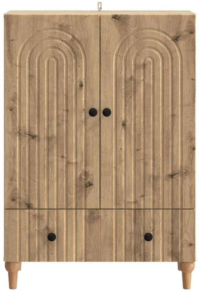 Kabalas Artisano ąžuolo 66 x 34,5 x 95 cm Apdirbta mediena