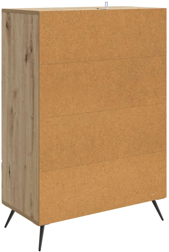 Kabalas Artisano ąžuolo 66 x 34,5 x 95 cm Apdirbta mediena