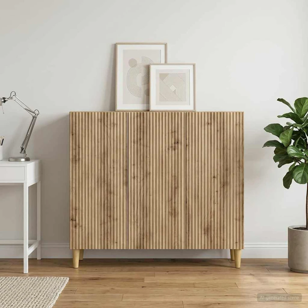 Kabalas Artisano ąžuolo 89 x 34,5 x 80 cm Apdirbta mediena
