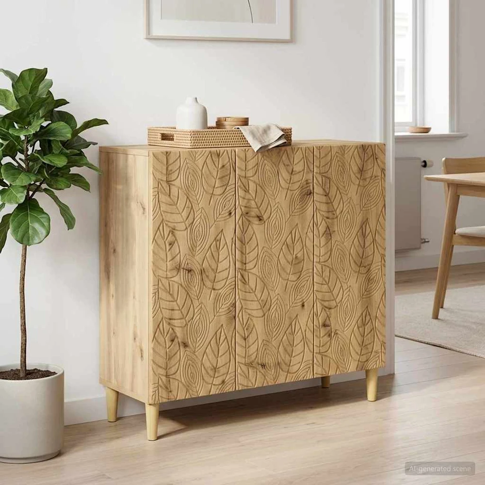 Kabalas Artisano ąžuolo 89 x 34,5 x 80 cm Apdirbta mediena