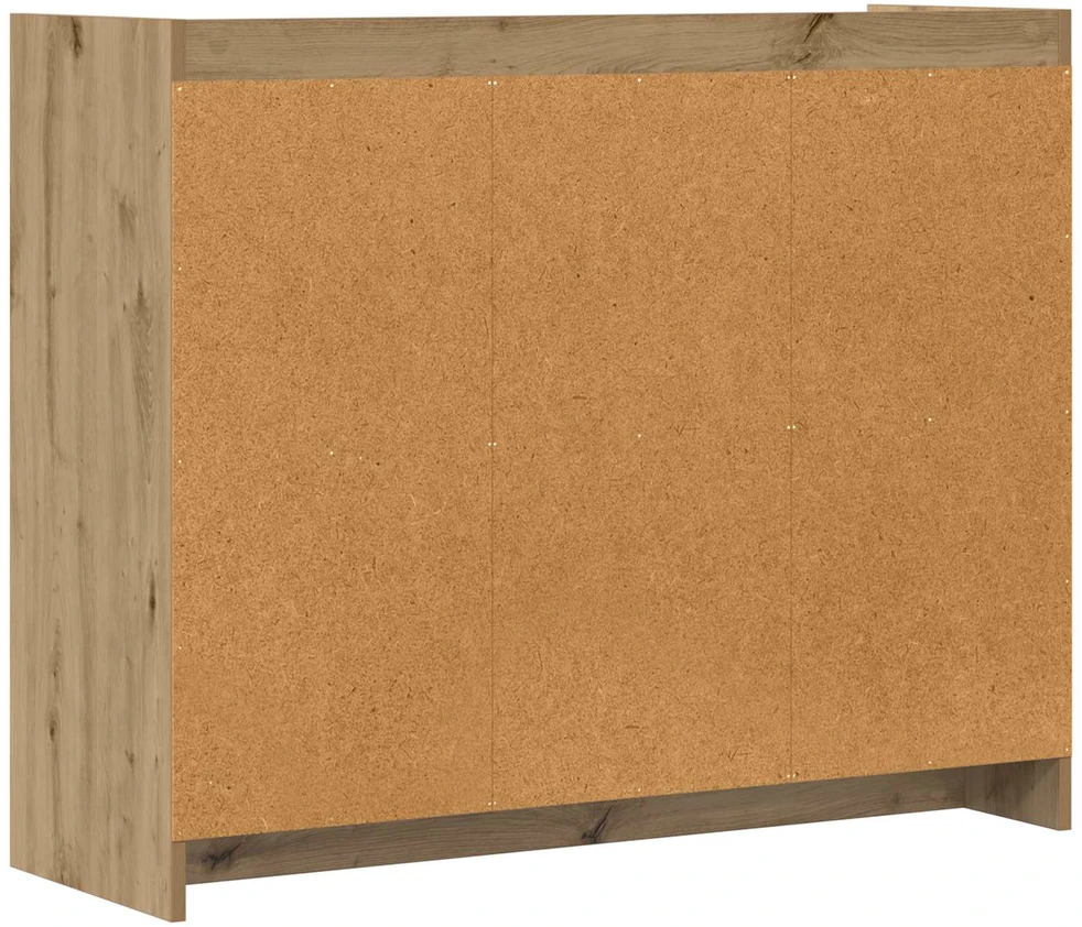 Kabalas Artisano ąžuolo 98,5 x 33 x 80 cm Apdirbta mediena