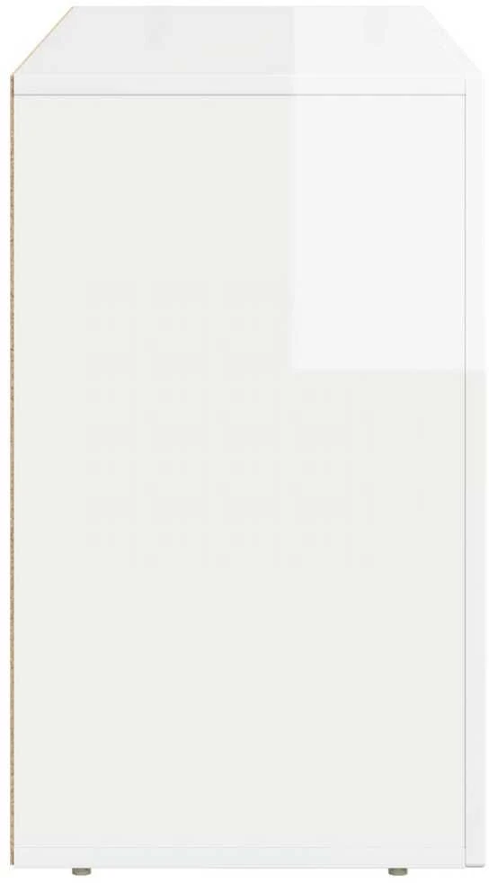 Kabalas ELST Aukštai blizganti balta 100 x 35 x 59 cm