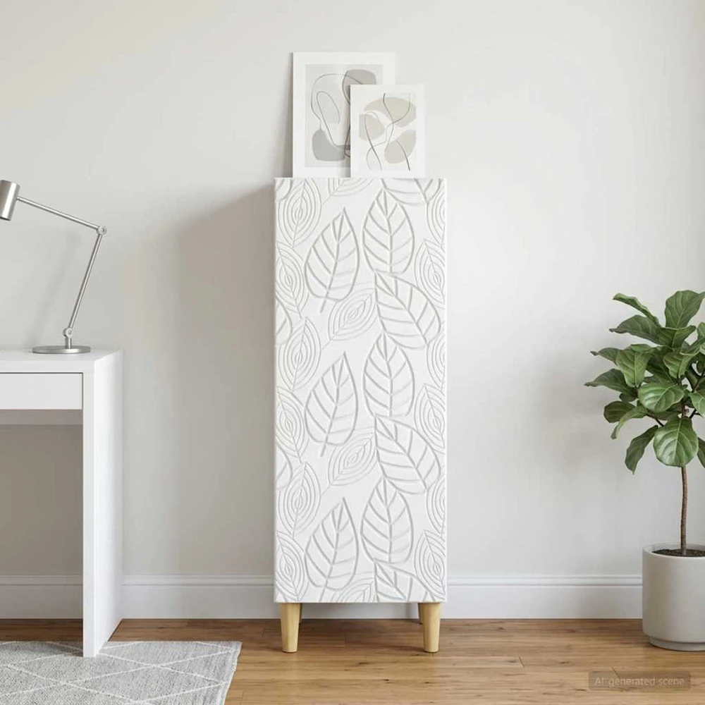 Kabalas Balta 33 x 34,5 x 90 cm Apdirbta mediena