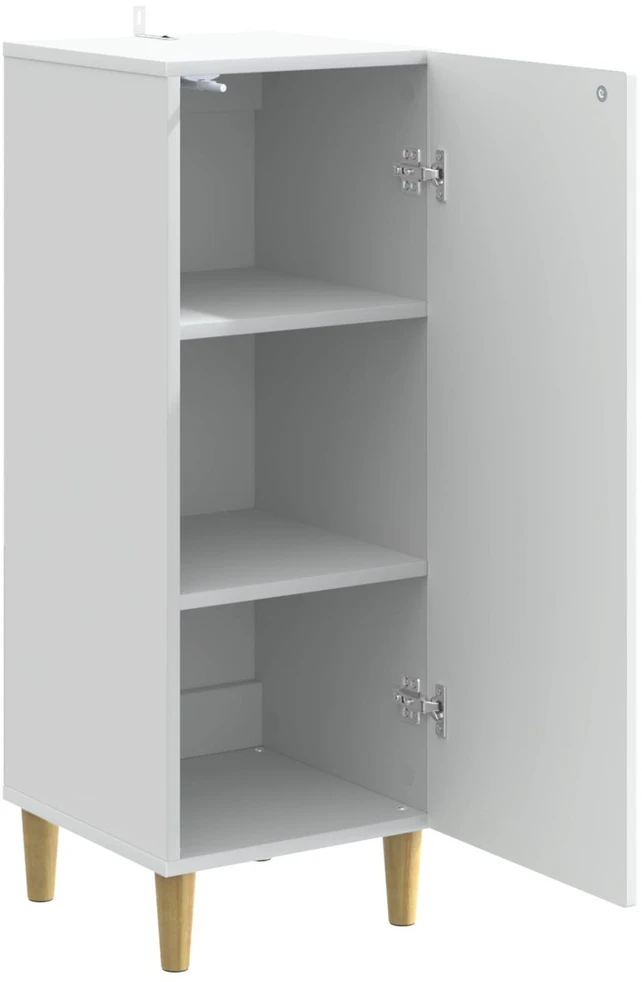 Kabalas Balta 33 x 34,5 x 90 cm Apdirbta mediena